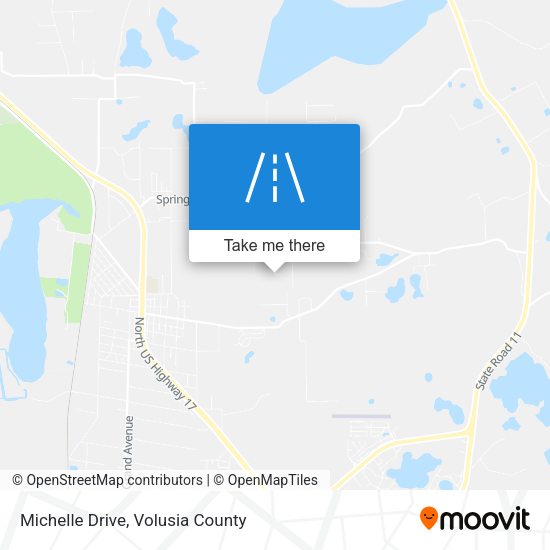 Michelle Drive map