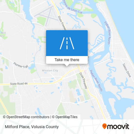 Mapa de Milford Place