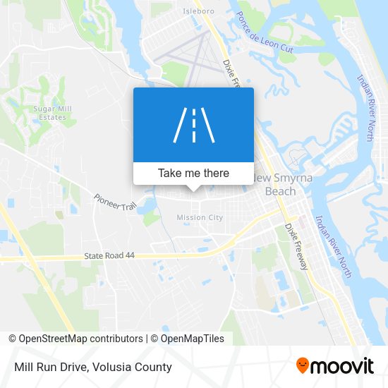 Mapa de Mill Run Drive