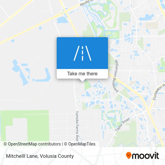 Mitchelll Lane map