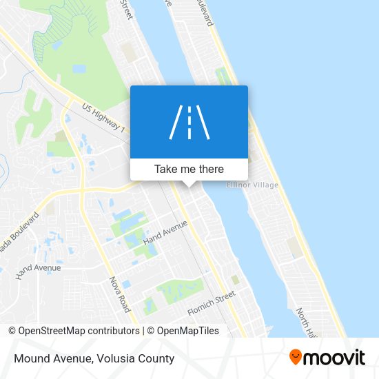 Mapa de Mound Avenue