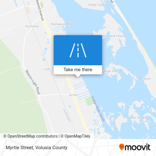 Mapa de Myrtle Street