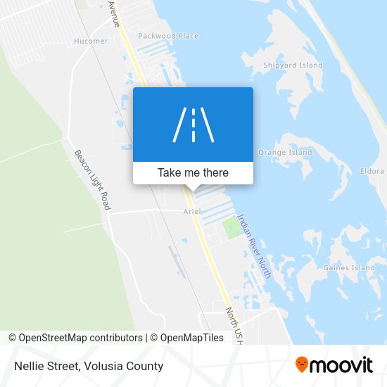 Mapa de Nellie Street