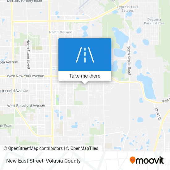 Mapa de New East Street