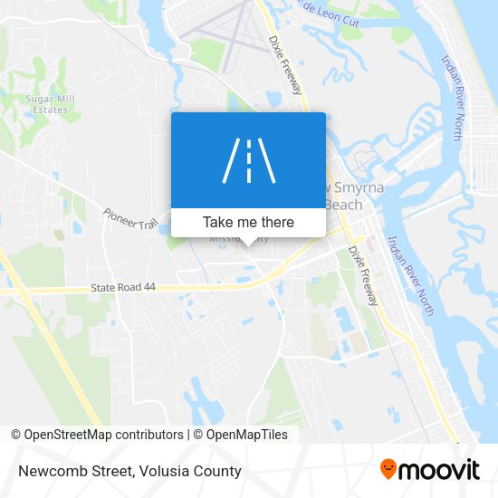 Newcomb Street map