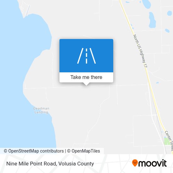 Nine Mile Point Road map