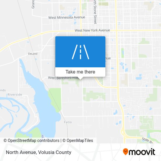 Mapa de North Avenue