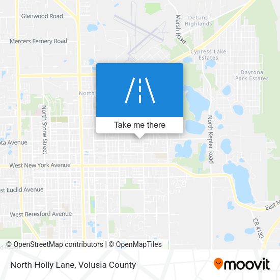 Mapa de North Holly Lane
