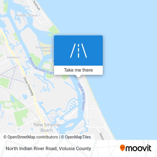 Mapa de North Indian River Road