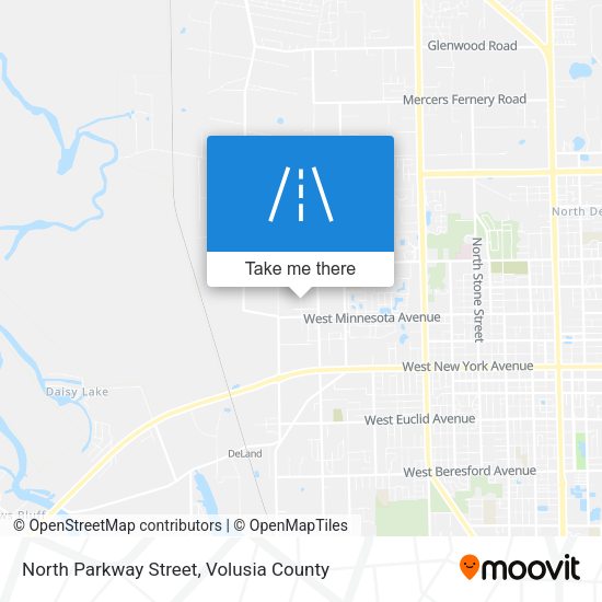 North Parkway Street map
