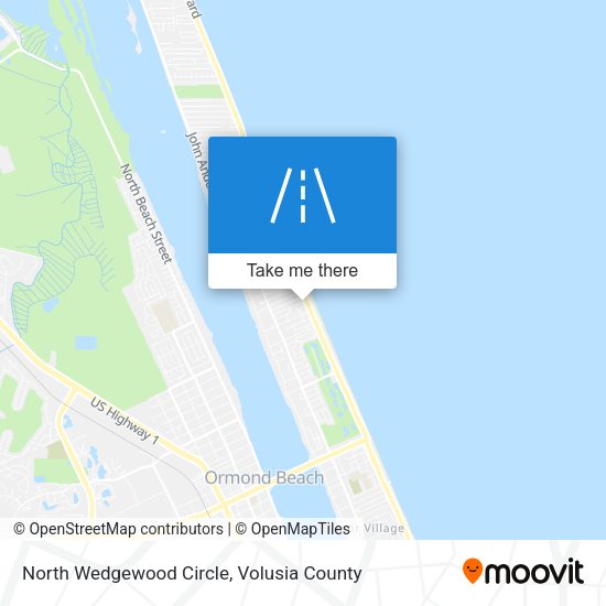 North Wedgewood Circle map