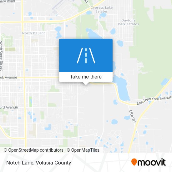 Notch Lane map