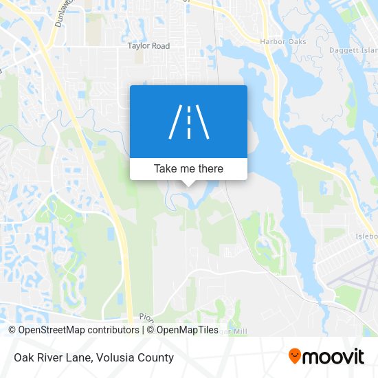 Mapa de Oak River Lane