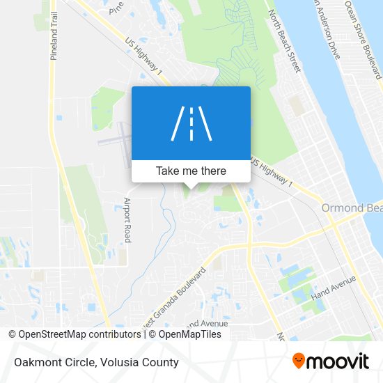 Mapa de Oakmont Circle