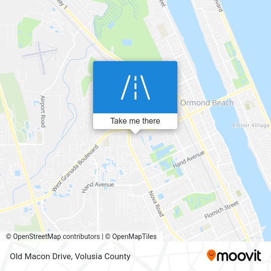 Old Macon Drive map