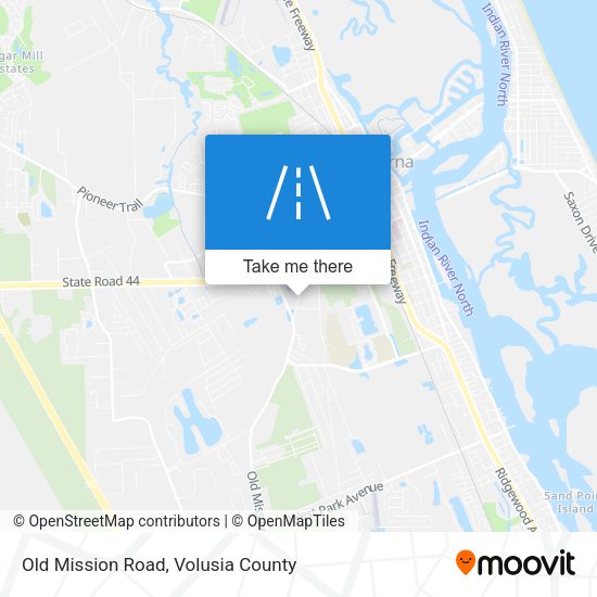 Old Mission Road map