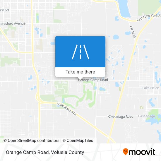 Mapa de Orange Camp Road