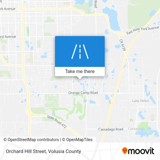 Mapa de Orchard Hill Street