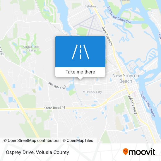 Osprey Drive map