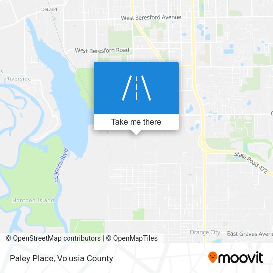 Mapa de Paley Place