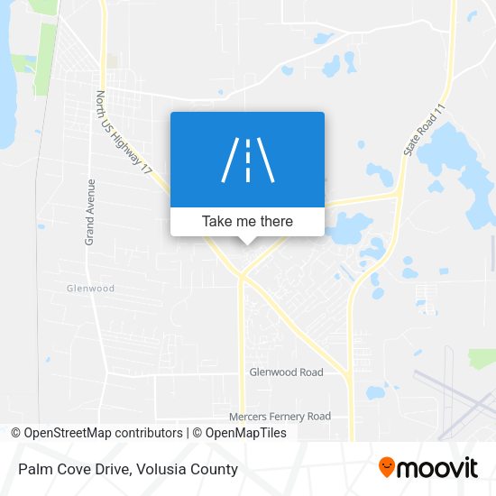 Mapa de Palm Cove Drive