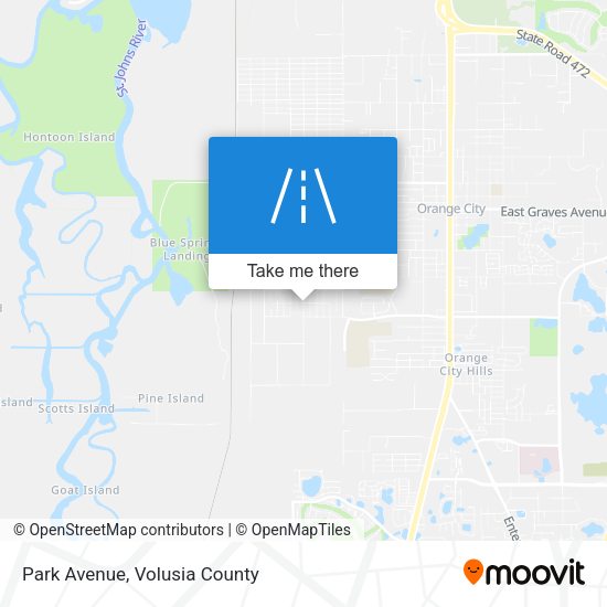 Park Avenue map
