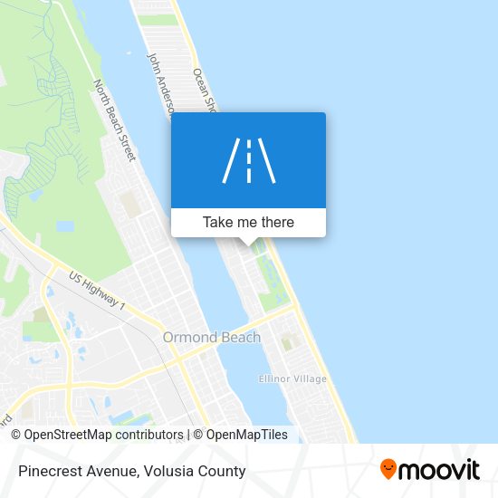 Mapa de Pinecrest Avenue
