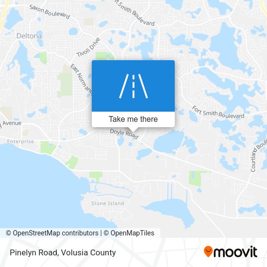 Mapa de Pinelyn Road