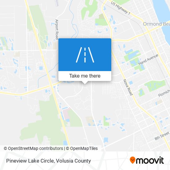 Mapa de Pineview Lake Circle