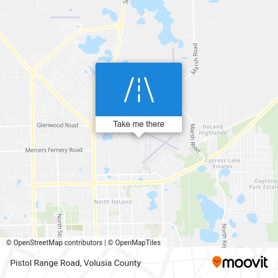 Mapa de Pistol Range Road