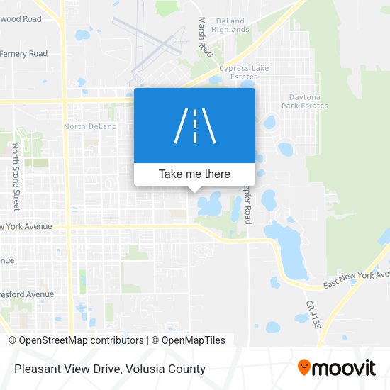 Mapa de Pleasant View Drive