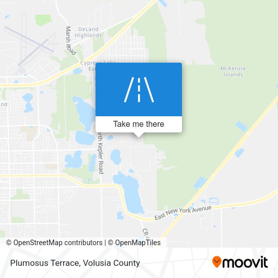 Plumosus Terrace map