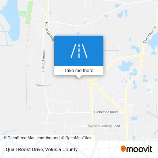 Mapa de Quail Roost Drive