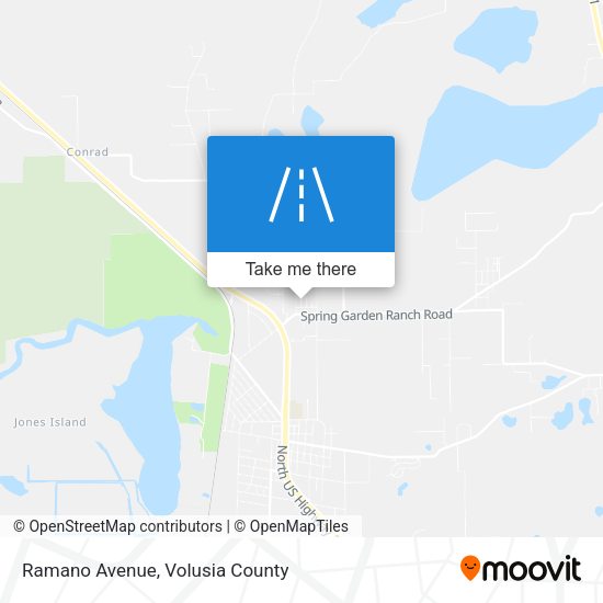 Ramano Avenue map