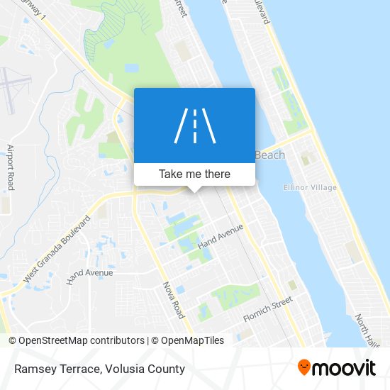 Ramsey Terrace map