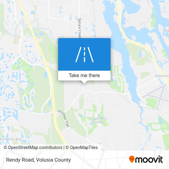 Mapa de Rendy Road