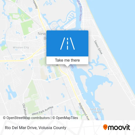 Rio Del Mar Drive map