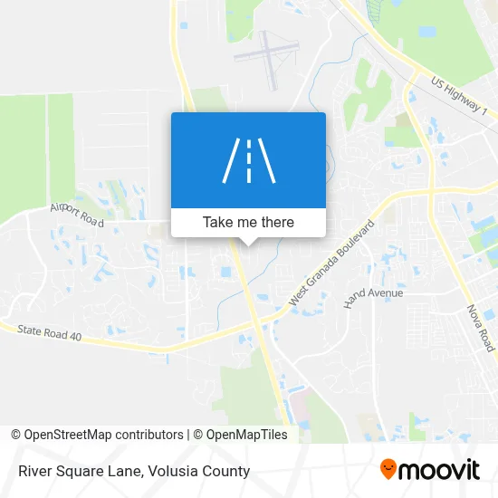 River Square Lane map