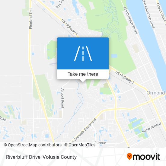 Riverbluff Drive map
