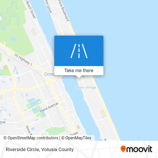 Riverside Circle map