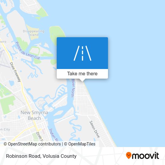 Mapa de Robinson Road