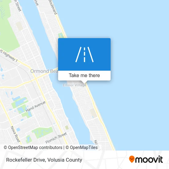 Rockefeller Drive map