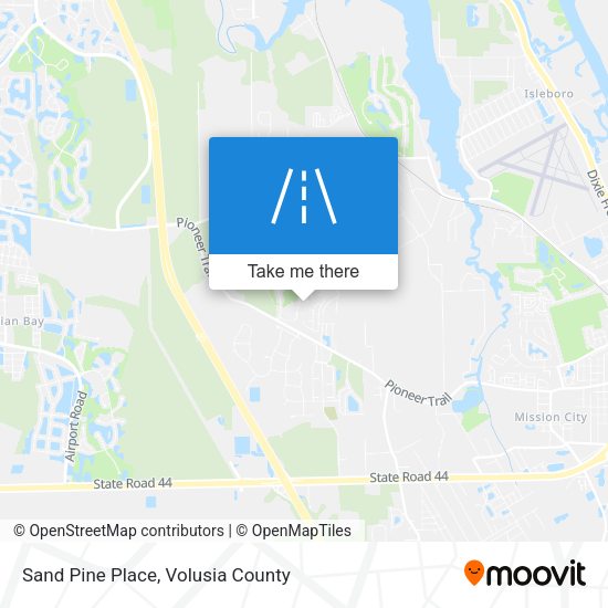 Mapa de Sand Pine Place