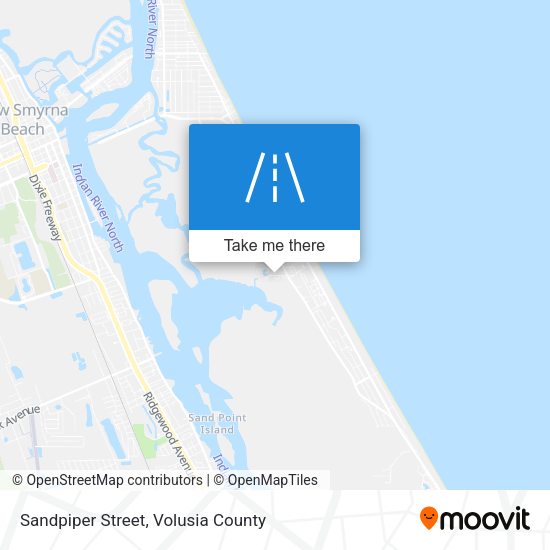 Sandpiper Street map