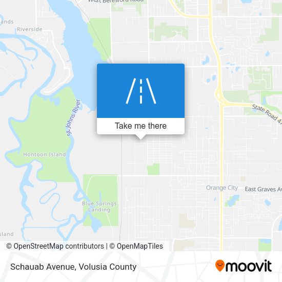 Schauab Avenue map