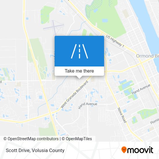 Mapa de Scott Drive