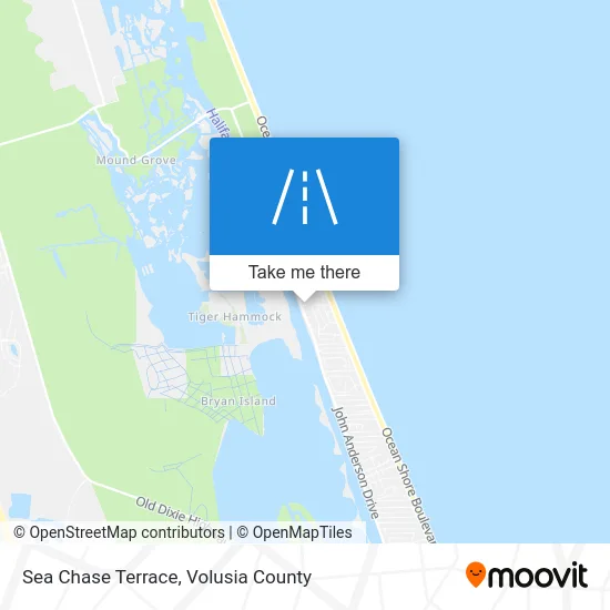 Sea Chase Terrace map