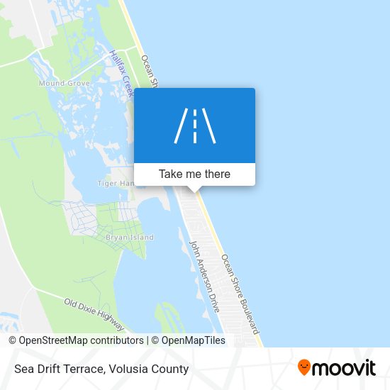Sea Drift Terrace map