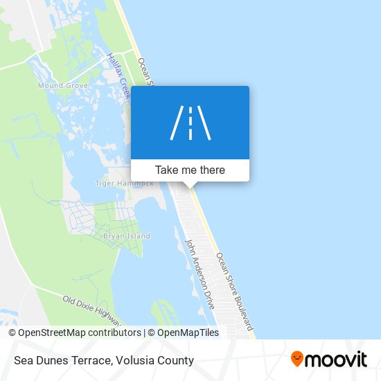 Sea Dunes Terrace map