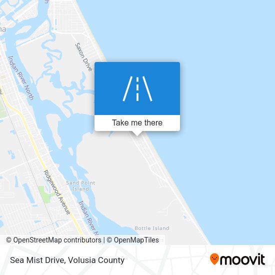 Sea Mist Drive map